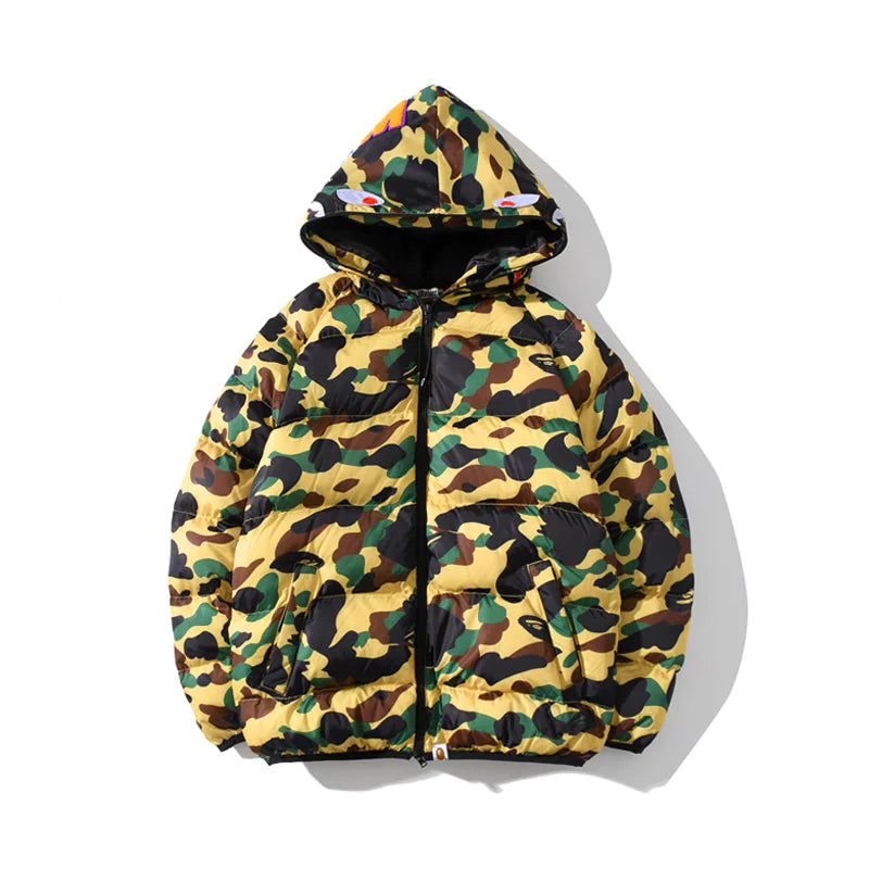 Camouflage Padded Coat