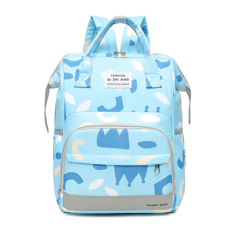Large Capacity Multi-Compartment Diaper Backpack