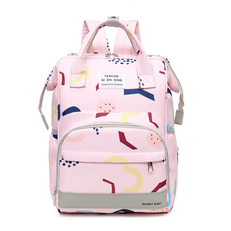 Large Capacity Multi-Compartment Diaper Backpack