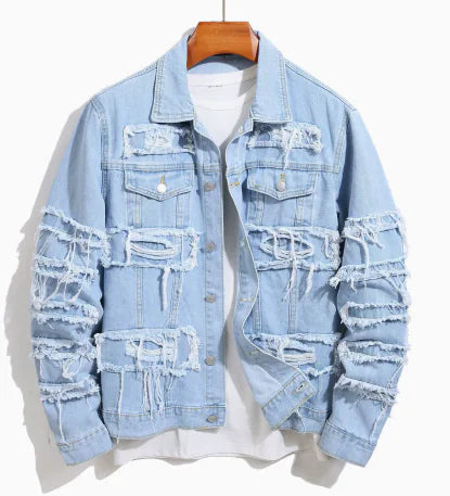 Men's Motorcycle Jacket Coat (One Piece)