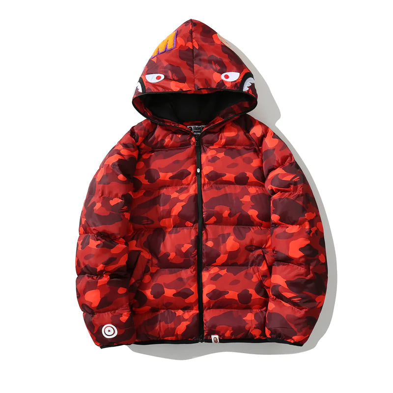 Camouflage Padded Coat