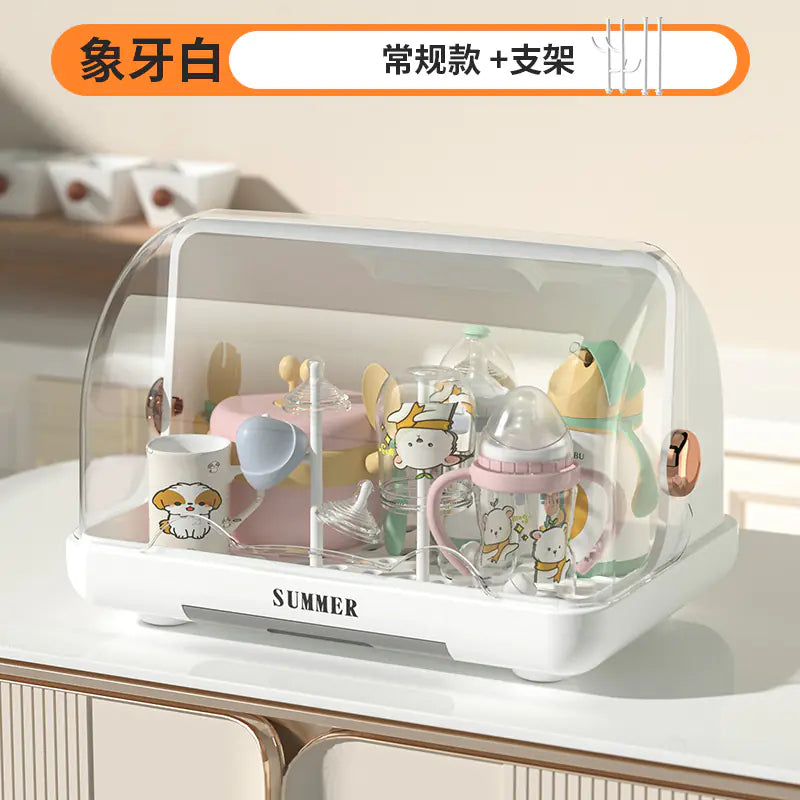 UV Sterilizer Cabinet for Baby Bottles with Dust Cover