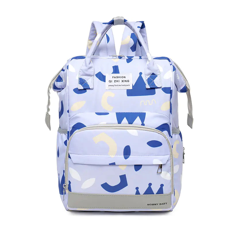 Large Capacity Multi-Compartment Diaper Backpack